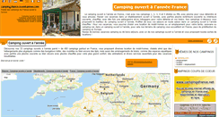 Desktop Screenshot of camping-france-ouvert-annee.com