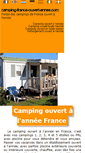 Mobile Screenshot of camping-france-ouvert-annee.com